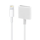 8 Pin Male to 30 Pin Female Sync Data Cable Adapter, Cable Length: 14cm, 14cm 8 Pin Male to 30 Pin